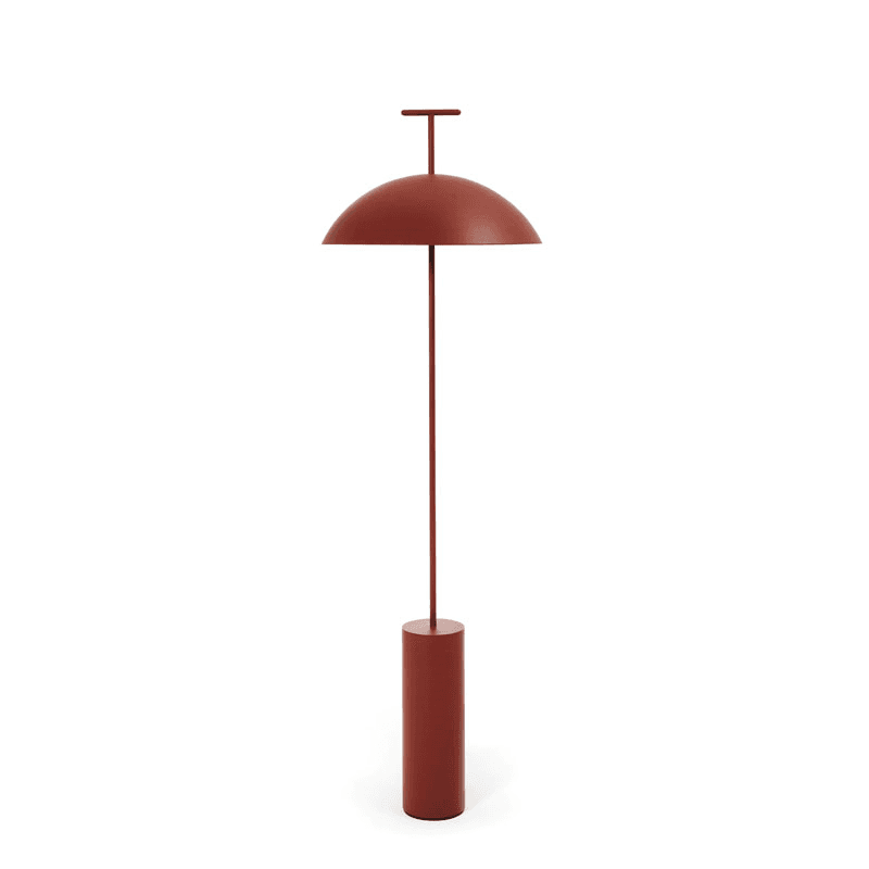 Ferruccio Laviani 2020 Geen-a Floor Lamp, Brick Red