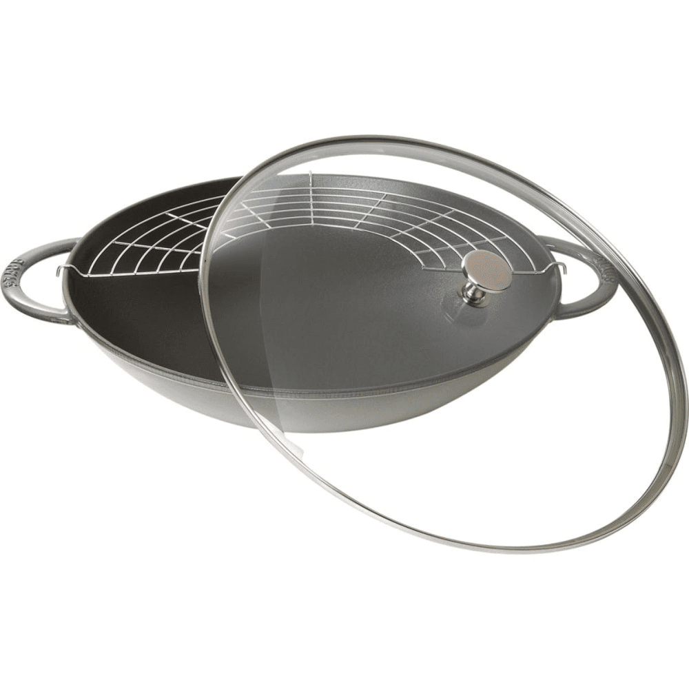 Wok, 37cm, Graphite Grey