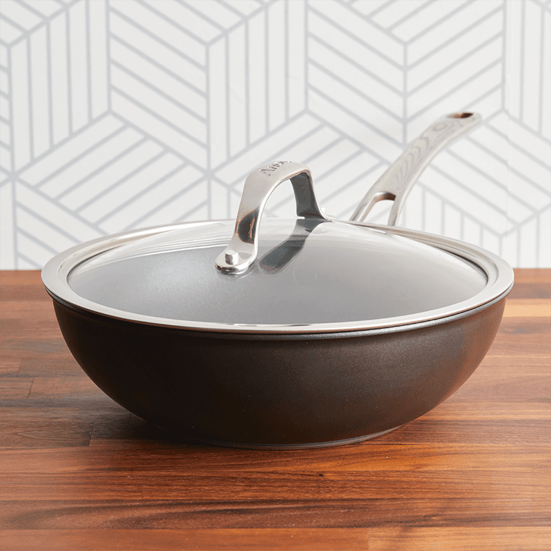 Anolon X Stirfry Pan, 25cm, Black