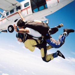 Image showing the Honeymoon Skydiving Experience £50 product.