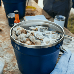 Image showing the Rambler Beverage Bucket, 7.6L, Navy product.