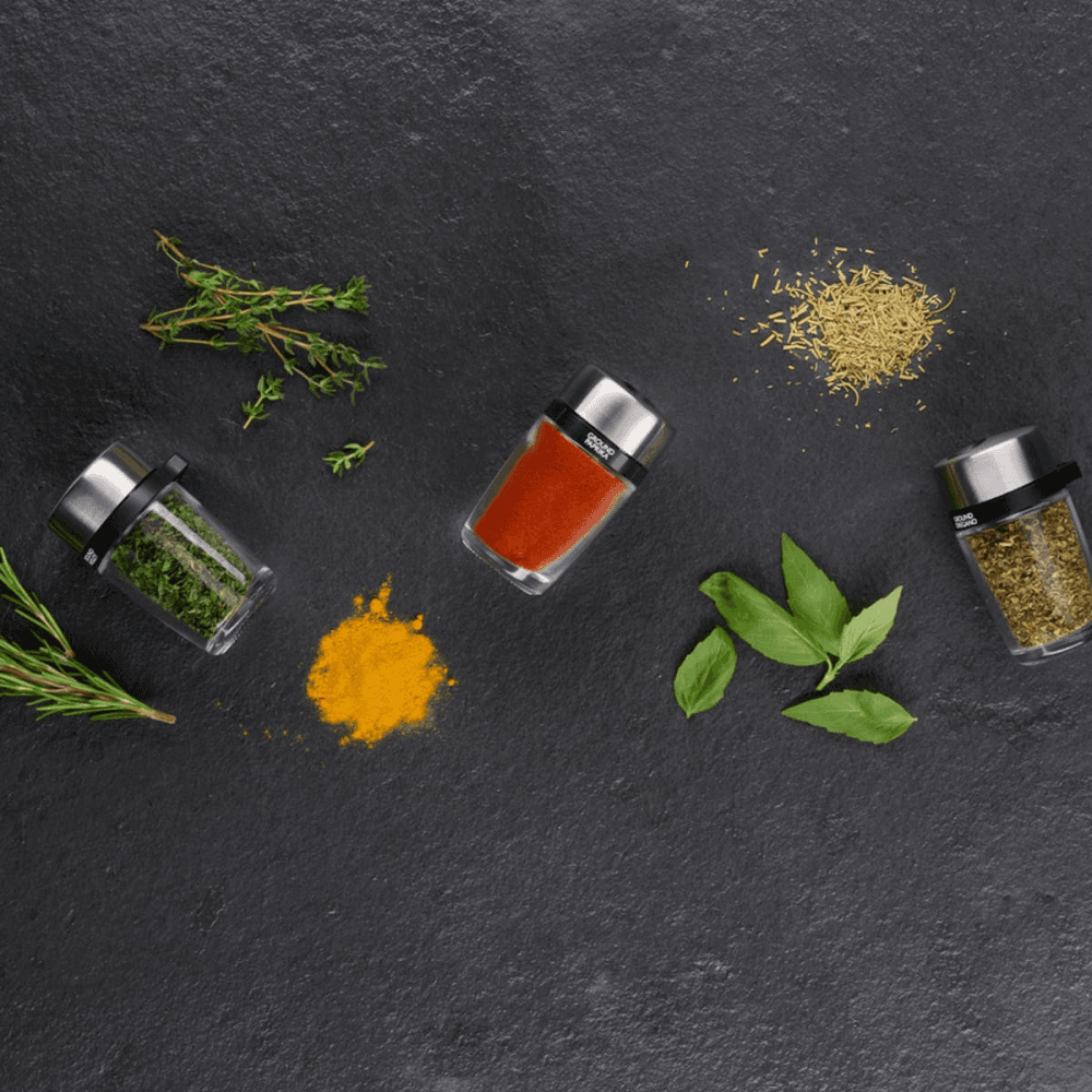 Cambridge 16 Jar Herb & Spice Rotating Carousel