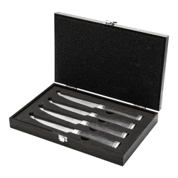 Image showing the Katana Saya Pakkawood 4 Pce Steak Knife Set product.