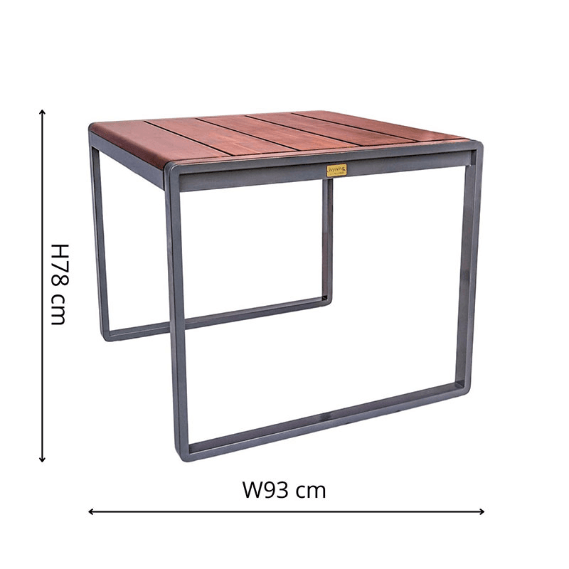Spitalfields Square 5 Piece Furniture Set, Brown/Grey