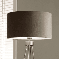 Image showing the Houston Tripod Floor Lamp, H159cm, Silver product.