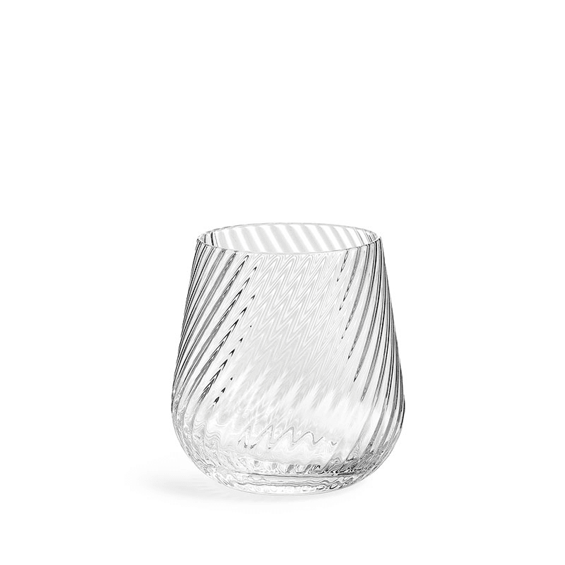 Vera Wang Swirl Set of 2 Tumblers, 365ml, Clear
