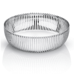 Image showing the Charpin Pierre Basket/bowl, 23cm, Stainless Steel product.