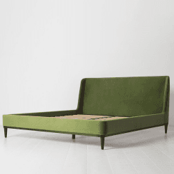 Image showing the Bed 02 Velvet Super King Size Frame, Vine product.