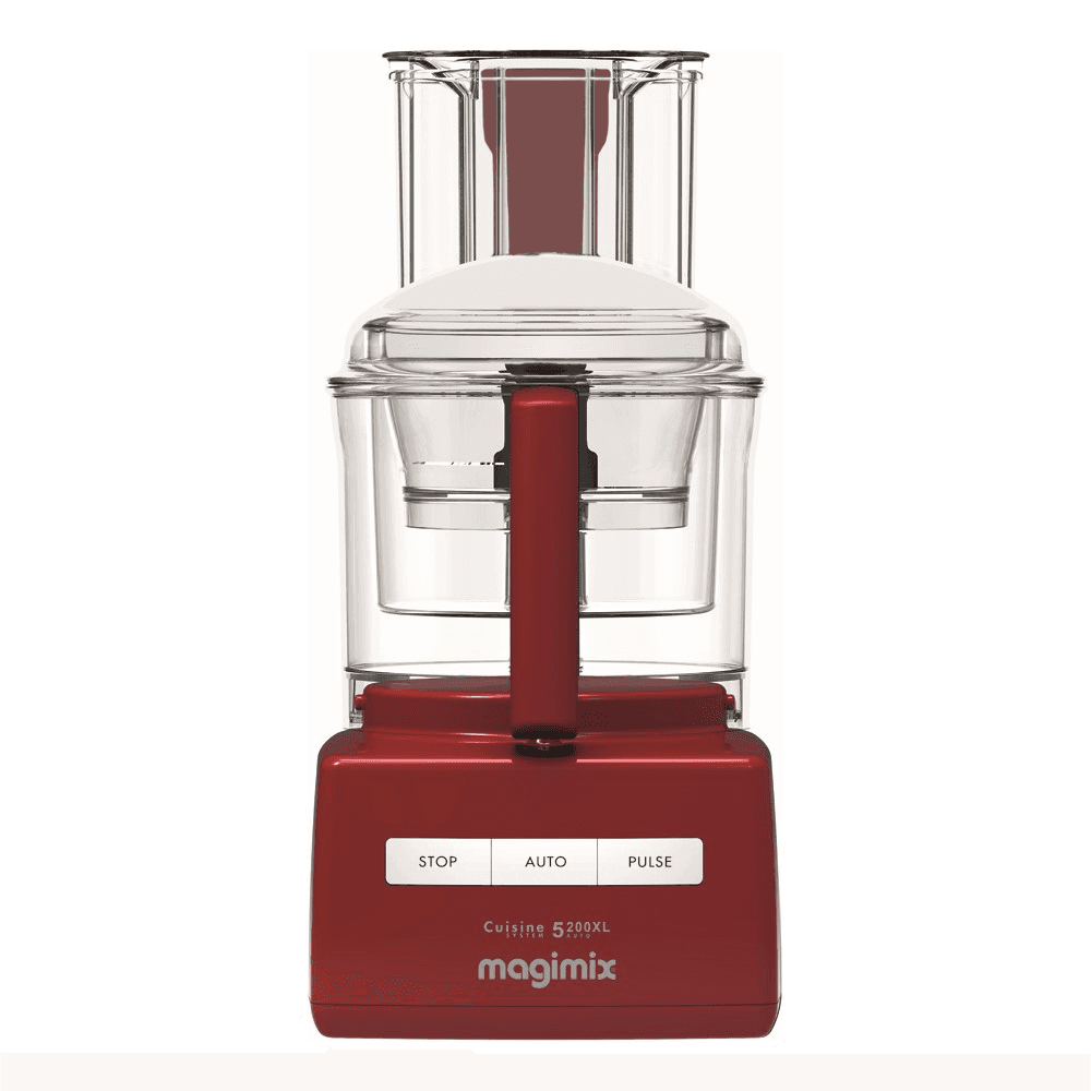 5200 XL Food Processor 18585, 3.6L, Red