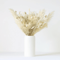 Image showing the Natural Whites Large hand-tied bouquet, H42-48cm, Ecru product.
