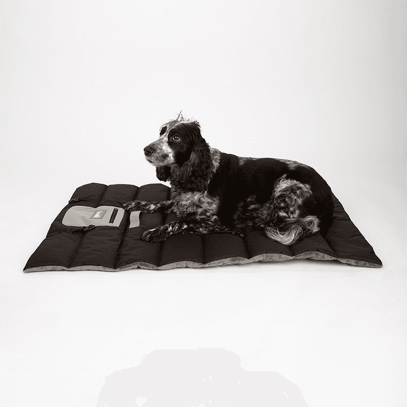 Expedition Roll Up Travel Pet Bed, 100 x 70cm, Storm Grey
