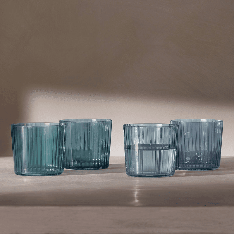 Gems Set of 4 Tumblers, 310ml, Sapphire