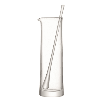 Image showing the Gin Cocktail jug and stirrer, 1.1 litre, clear product.