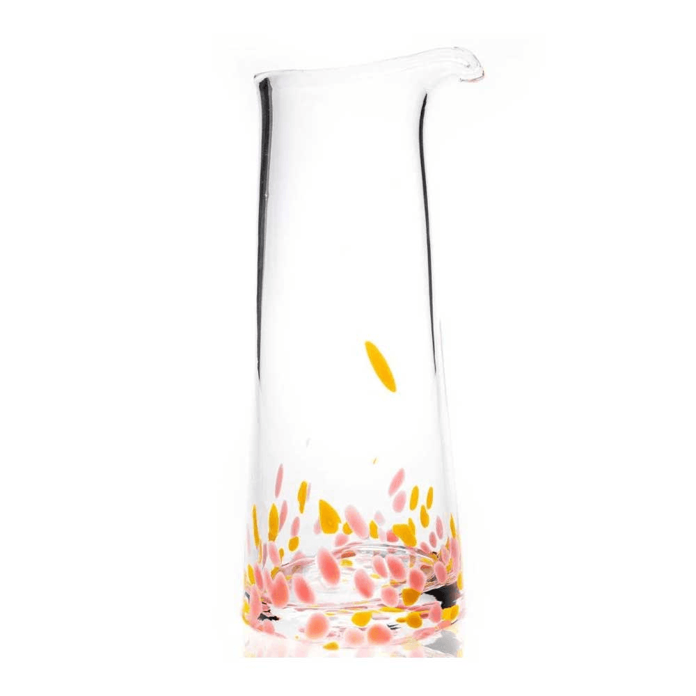Confetti Carafe, 1L, Rosa & Yellow