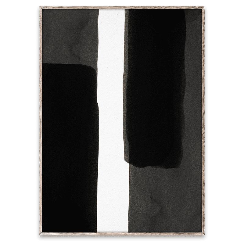 Enso - Black I FSC Print, 50 x 70cm