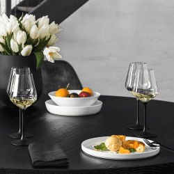 Image showing the Manufacture Rock Set of 4 White Wine Glasses, 260ml, Clear product.