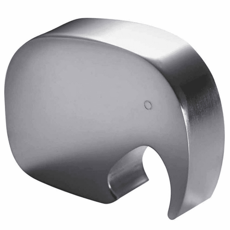 Elephant Bottle opener, stainless steel