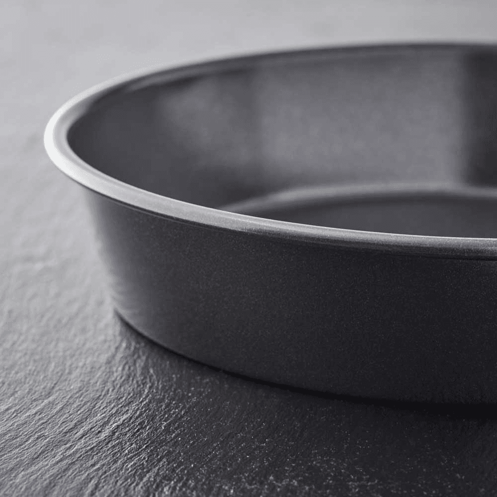 Precision Plus Deep Pie Tin, 23cm, Black