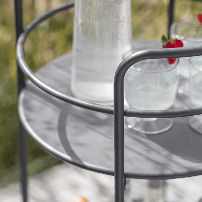 Rive Droite Drinks Trolley, Carbon