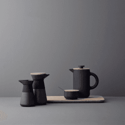 Image showing the Theo by Francis Cayouette Sugar bowl, H5.5cm - 10cl, Black product.