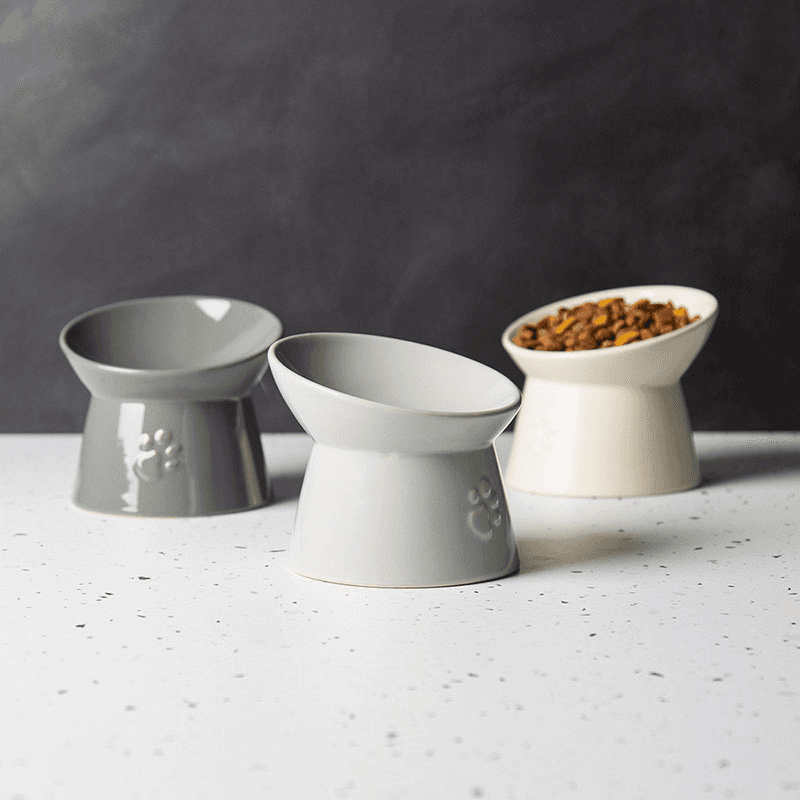 Icon Cat Bowl, D12cm, Cream