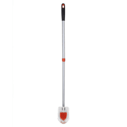 Image showing the Extendable tub & tile brush, Black/Silver product.