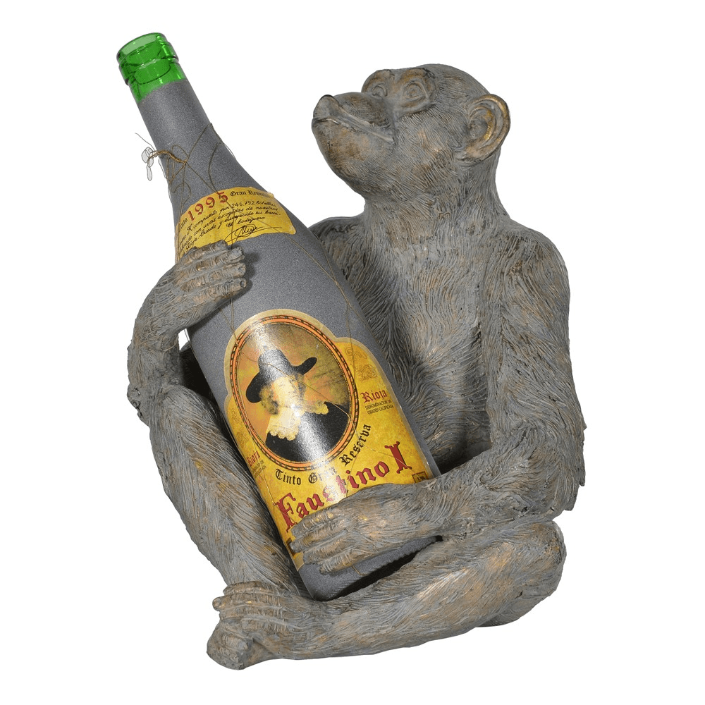 Monkey Bottle holder, H28 x 23 cm