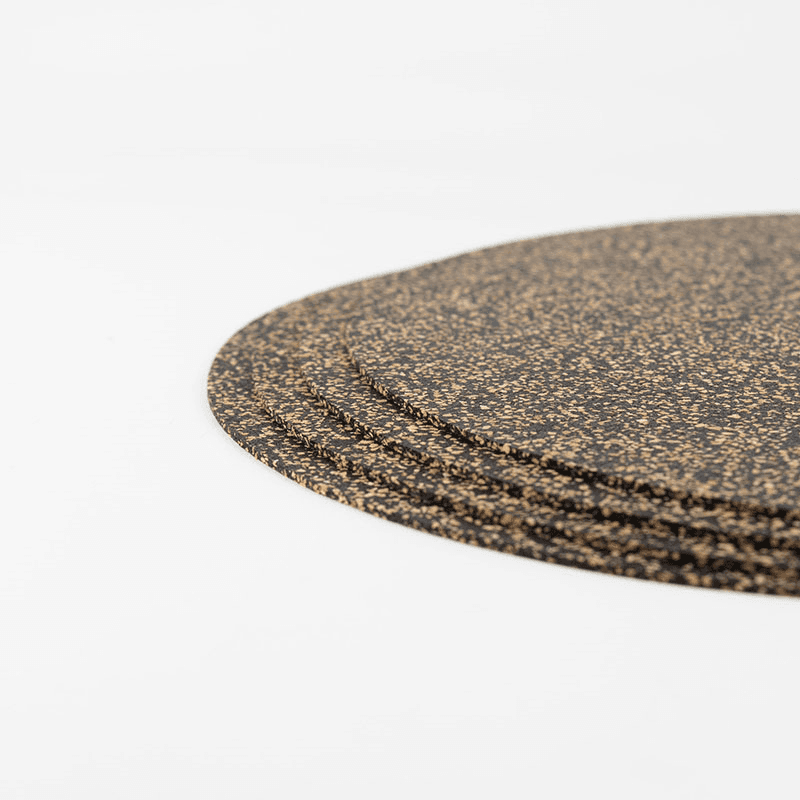 Dash Set of 4 Placemats, W30 x L40cm, Black