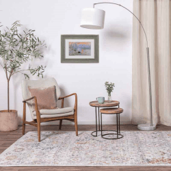 Image showing the Flores Traditional Persian Mina Rug, 120 x 170cm, Multi product.
