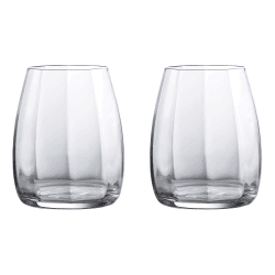 Image showing the Elegance Optic Pair of tumblers, clear product.