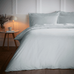 Image showing the 200TC Cooling Tencel Super King Duvet Set, Silver Grey product.