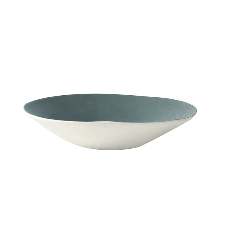 Jardin de Maguelone Serving Bowl, D31cm, Kale
