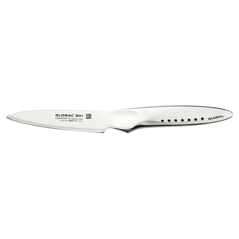 Sai Paring Knife, 9cm, Silver