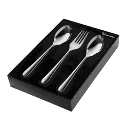 Image showing the Kingham Bright 3 piece serving set, Stainless Steel product.