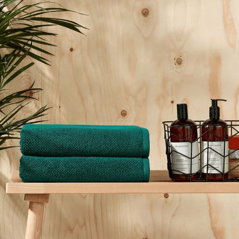 Brixton Bath Towel, Emerald