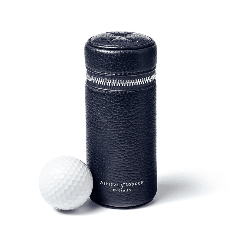 Golf Ball Holder, H13cm, Navy Pebble