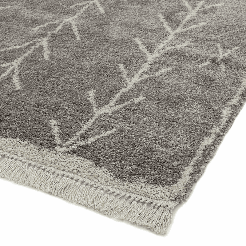 Rocco berber style rug, 120 x 170cm, Grey & Cream