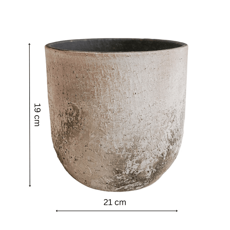 Albero Planter, D16cm, Brown