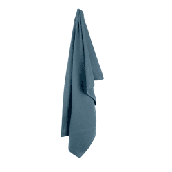 Image showing the Herringbone Kitchen Towel, 53 x 86cm, Grey Blue product.