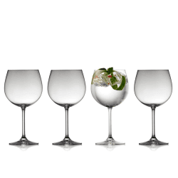 Image showing the Juvel Set of 4 Gin & Tonic Glasses, 570ml, Clear product.