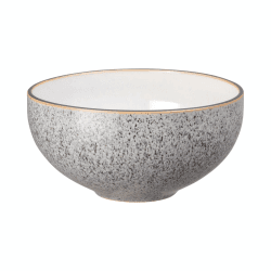 Image showing the Studio Grey Large noodle bowl, 17.5 x 8.5cm, Grey/White product.