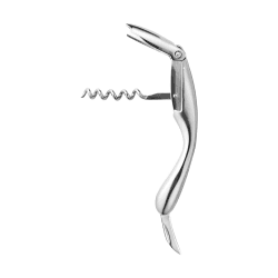 Image showing the Bar & Wine 3 Piece Corkscrew, Stopper & Pourer Set, Polished Stainless Steel product.