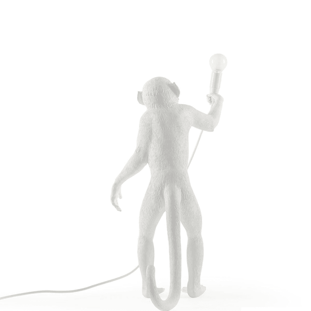 Monkey - Standing Lamp, H54cm, resin