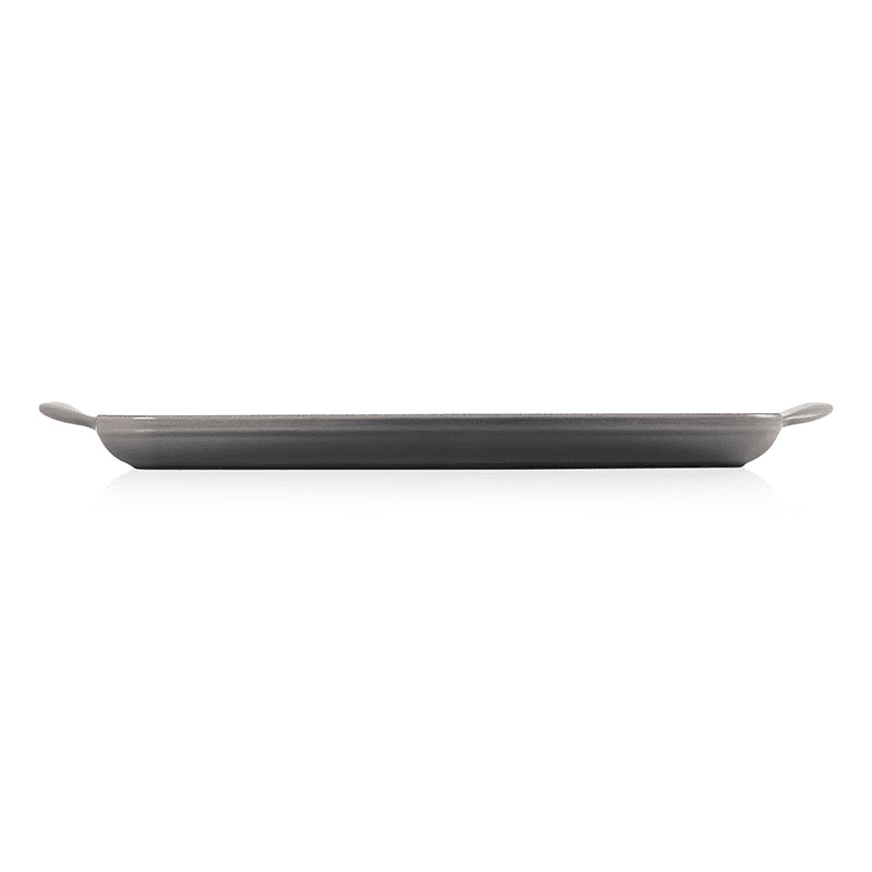 Traditional Cast Iron Rectangular Grill, 32cm, Flint