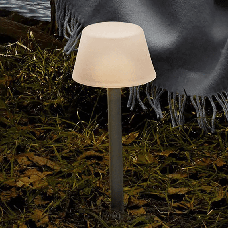 Sun Light Garden spike lamp, White/Silver