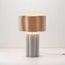 Image showing the Flower Table Lamp, H54cm, Opal product.