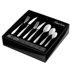 Image showing the Stanton Bright 42 piece cutlery set, Stainless Steel product.