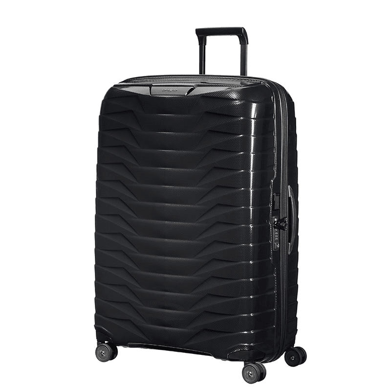 Proxis Suitcase, H81 x L57 x W32cm, Black