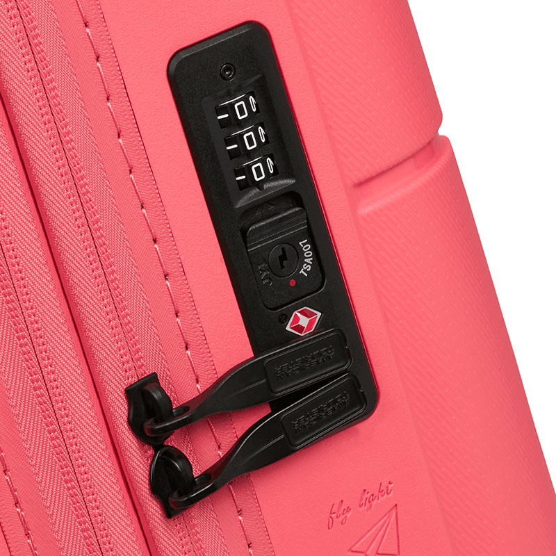 Dashpop Cabin Suitcase, H55 x L40 x W20/23cm, Sugar Pink