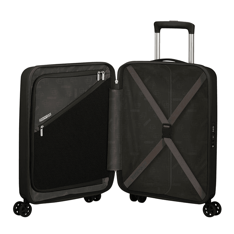 Rejoy Cabin Suitcase, H55 x L40 x W20cm, True Black